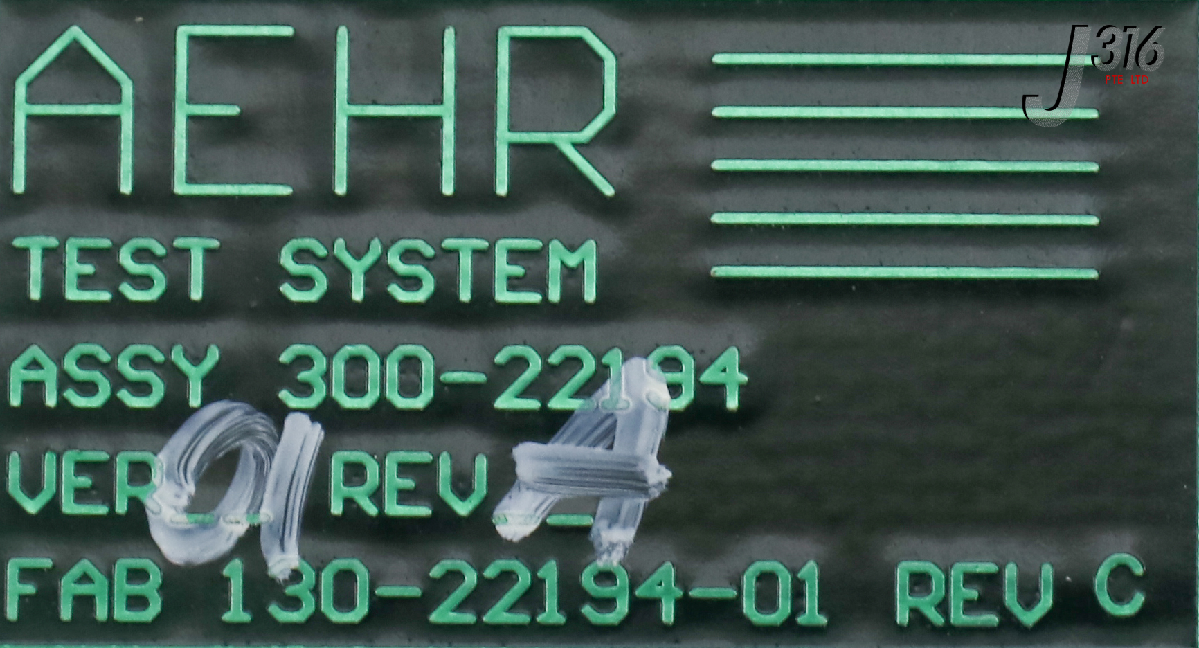 22929 AEHR TEST SYSTEMS PCB, MAX3 FEEDTHRU BOARD, 130-22194-01 300